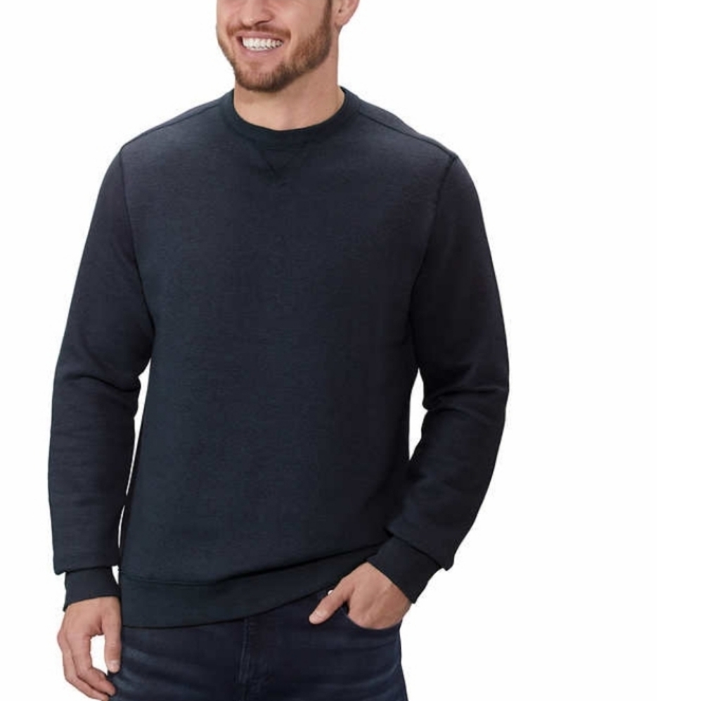 G H BASS men crew sweatshirt